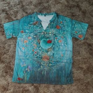 Dearscloth Floral Womens shirt